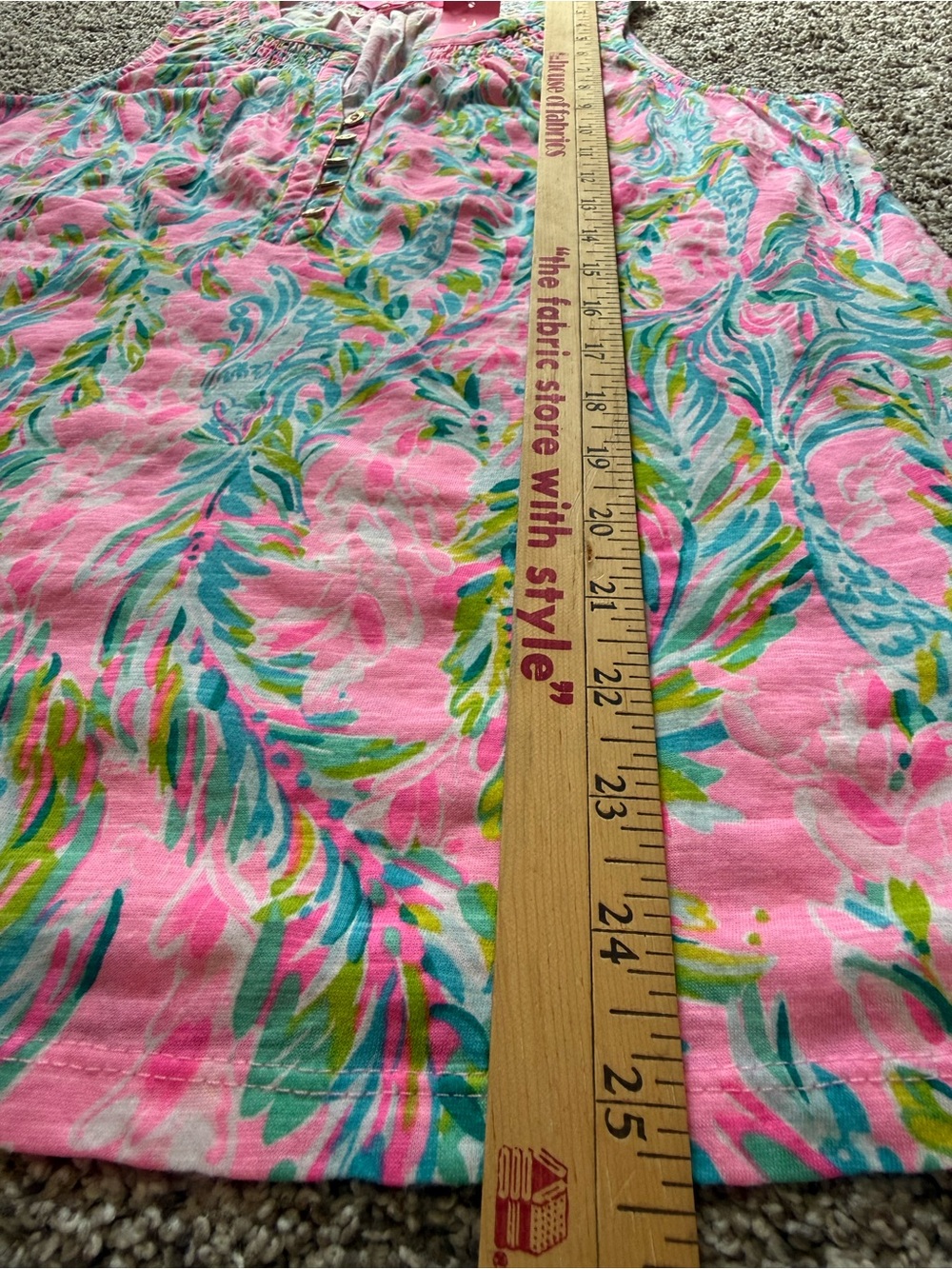 Lilly Pulitzer Essie Tank Top Unicorn of the Sea Print Medium Nwt - Picture 9 of 9